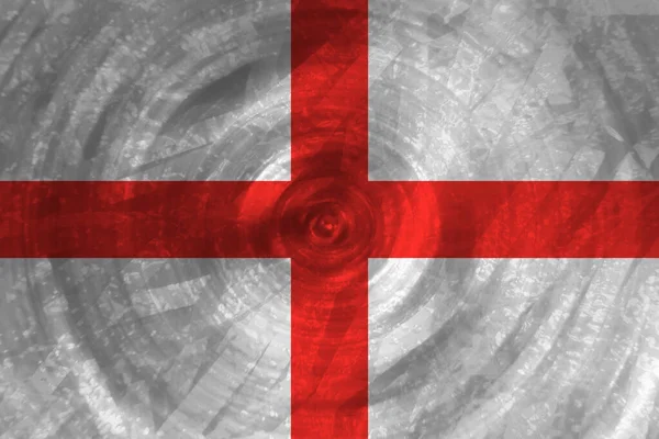flag with red cross on white background