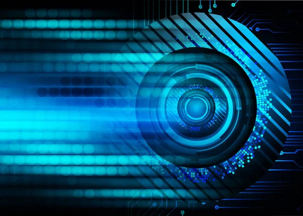 göz siber devre gelecekteki teknoloji konsepti