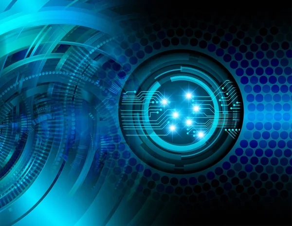 göz siber devre gelecekteki teknoloji konsepti