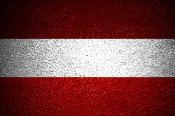 Flagga Poland Väggen — Stockfoto
