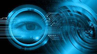 Geleceğin teknolojisi konsepti.