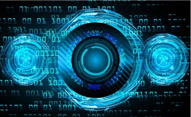 Siber devre gelecekteki teknoloji kavramı