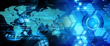 soyut gelecek duvar kağıdı, dijital arkaplan