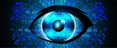 Siber devre gelecekteki teknoloji kavramı