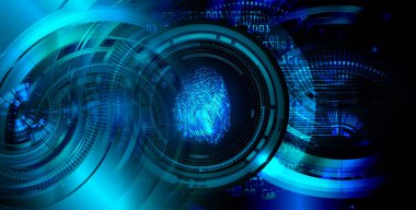 Fütürist teknolojik elementlere sahip soyut teknoloji arka planı