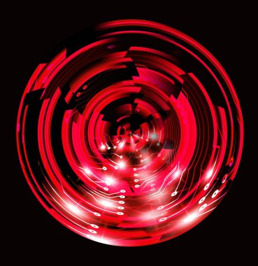 Siber devre gelecekteki teknoloji kavramı