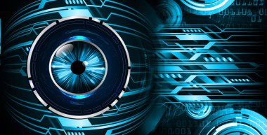 Siber devre gelecekteki teknoloji kavramı