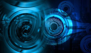 Siber devre gelecekteki teknoloji kavramı