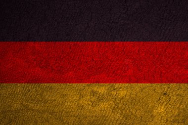 Polonya bayrağı ve Alman bayrağı