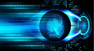 Siber devre gelecekteki teknoloji kavramı