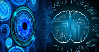 Siber devre gelecekteki teknoloji kavramı