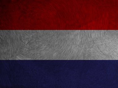 Tayland bayrağı, grunge etkisi. vektör illüstrasyonu