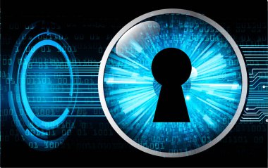 Siber devre gelecekteki teknoloji kavramı