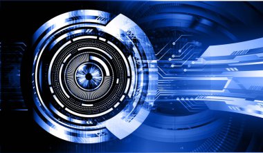 Siber devre gelecekteki teknoloji kavramı