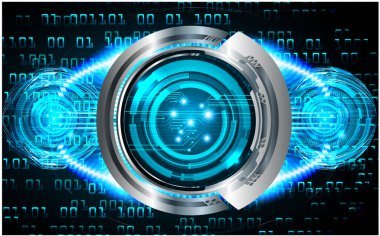 Siber devre gelecekteki teknoloji kavramı