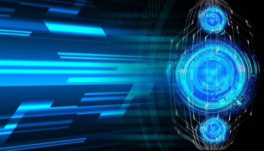 Siber devre gelecekteki teknoloji kavramı