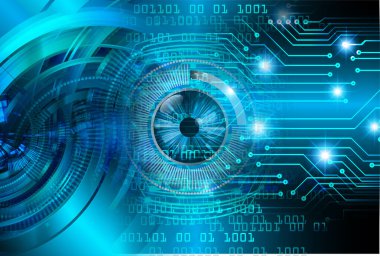 Siber devre gelecekteki teknoloji kavramı