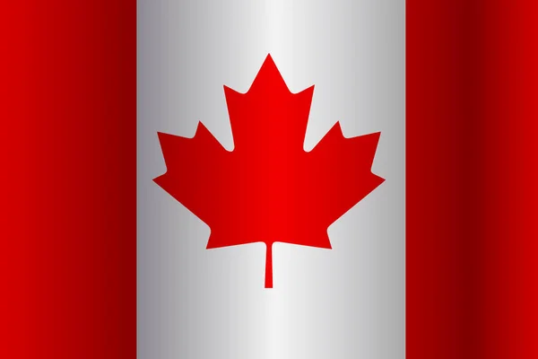 Bandeira Grungy Fundo Canadá — Fotografia de Stock