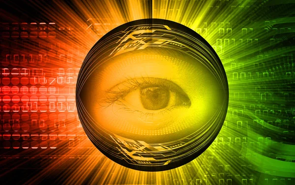 Eye Future Technology — Stock Photo, Image