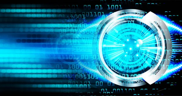 göz siber devre gelecekteki teknoloji konsepti