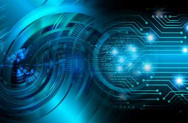 Siber devre gelecekteki teknoloji kavramı