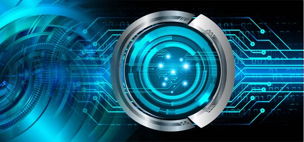 göz siber devre gelecekteki teknoloji konsepti