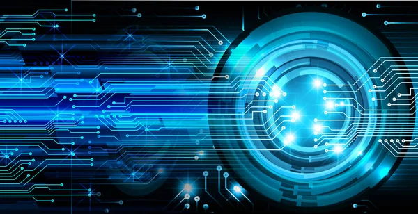 göz siber devre gelecekteki teknoloji konsepti