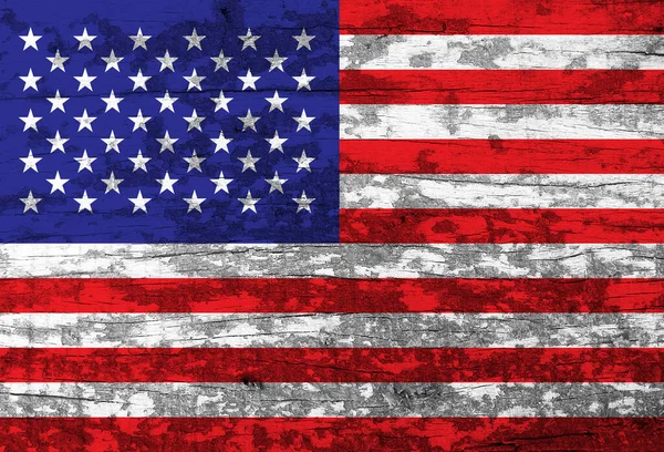 Stati Uniti Bandiera Grunge Vintage Bandiera Nazionale Americana — Foto Stock