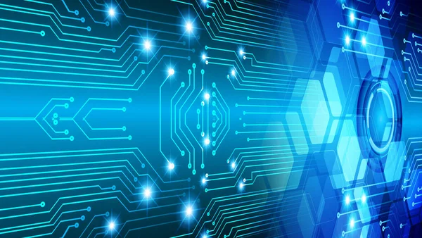 Siber devre gelecekteki teknoloji kavramı