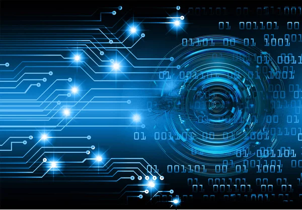 Cibercircuito Futuro Concepto Tecnología Fondo — Foto de Stock