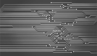 Siber devre gelecekteki teknoloji kavramı