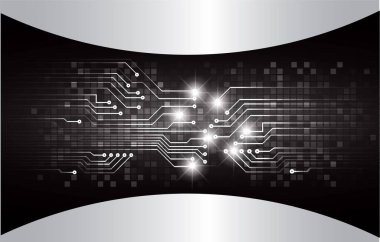 Siber devre gelecekteki teknoloji kavramı