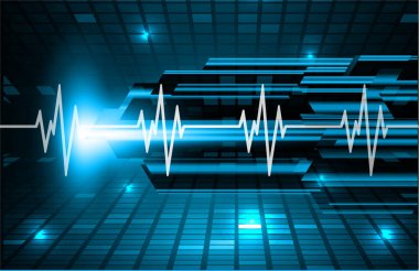 soyut gelecek duvar kağıdı, dijital arkaplan