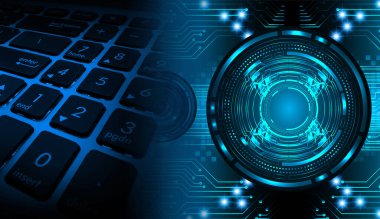 İkili devre kartı gelecek teknolojisi, siber güvenlik kavramını girin