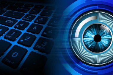 İkili devre kartı gelecek teknolojisi, siber güvenlik kavramını girin