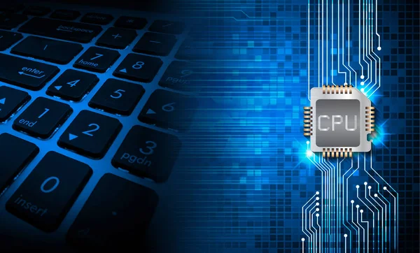 Binäre Leiterplatte Eingeben Zukunftstechnologie Cyber Sicherheitskonzept Hintergrund — Stockfoto
