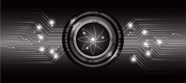 Siber devre gelecekteki teknoloji kavramı