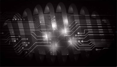 soyut gelecek duvar kağıdı, dijital arkaplan