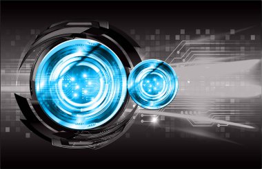 Siber devre gelecekteki teknoloji kavramı