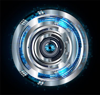 Siber devre gelecekteki teknoloji kavramı