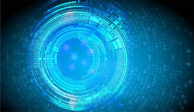 Siber devre gelecekteki teknoloji kavramı