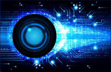 Siber devre gelecekteki teknoloji kavramı