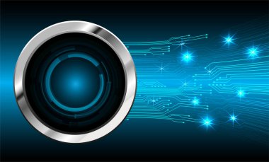 Siber devre gelecekteki teknoloji kavramı