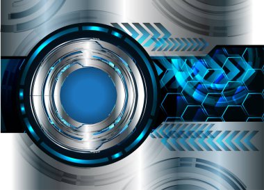 Siber devre gelecekteki teknoloji kavramı