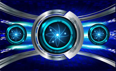 Siber devre gelecekteki teknoloji kavramı