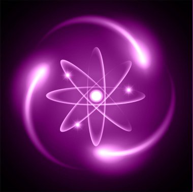 neon ışığı ile soyut arkaplan parlaklığı