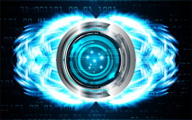 Siber devre gelecekteki teknoloji kavramı