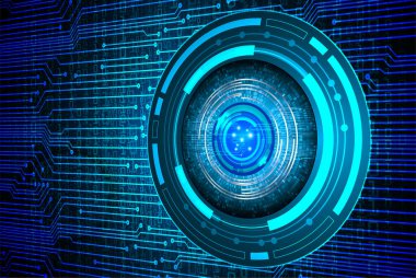 Siber devre gelecekteki teknoloji kavramı