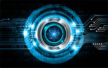 Siber devre gelecekteki teknoloji kavramı