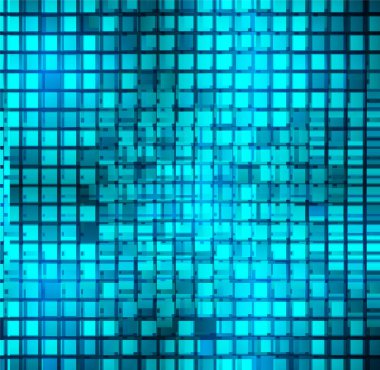 Dolabı olan arka plan vektör illüstrasyonu, dijital güvenlik kavramı